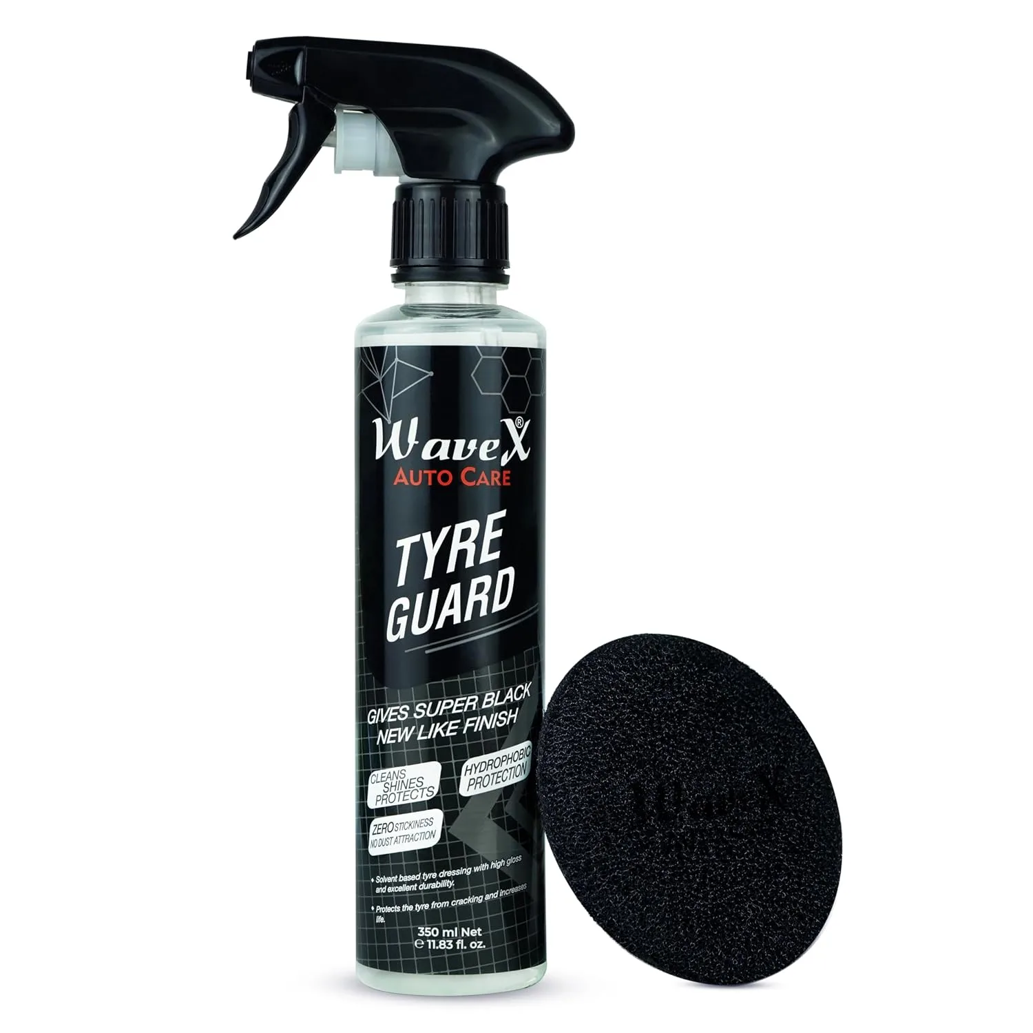 In-Depth Review: best car tyre shine - Wavex Tyre Polish for Car and Bike 350ml | With Black Foam Applicator | Gives Lustrous Dark, Long Lasting Super 1 best car tyre shine