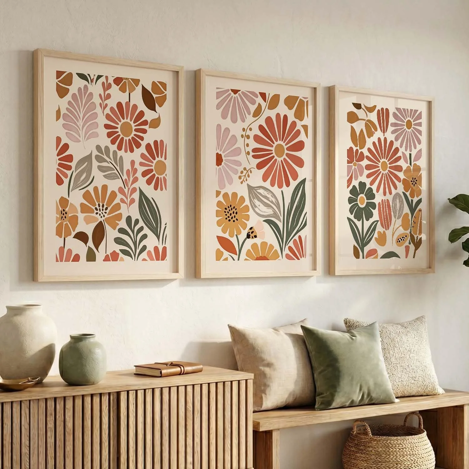 best wall tapestry - kotart Boho Painting Wall Art Home Deco 8 kotart Boho Painting Wall - view 8