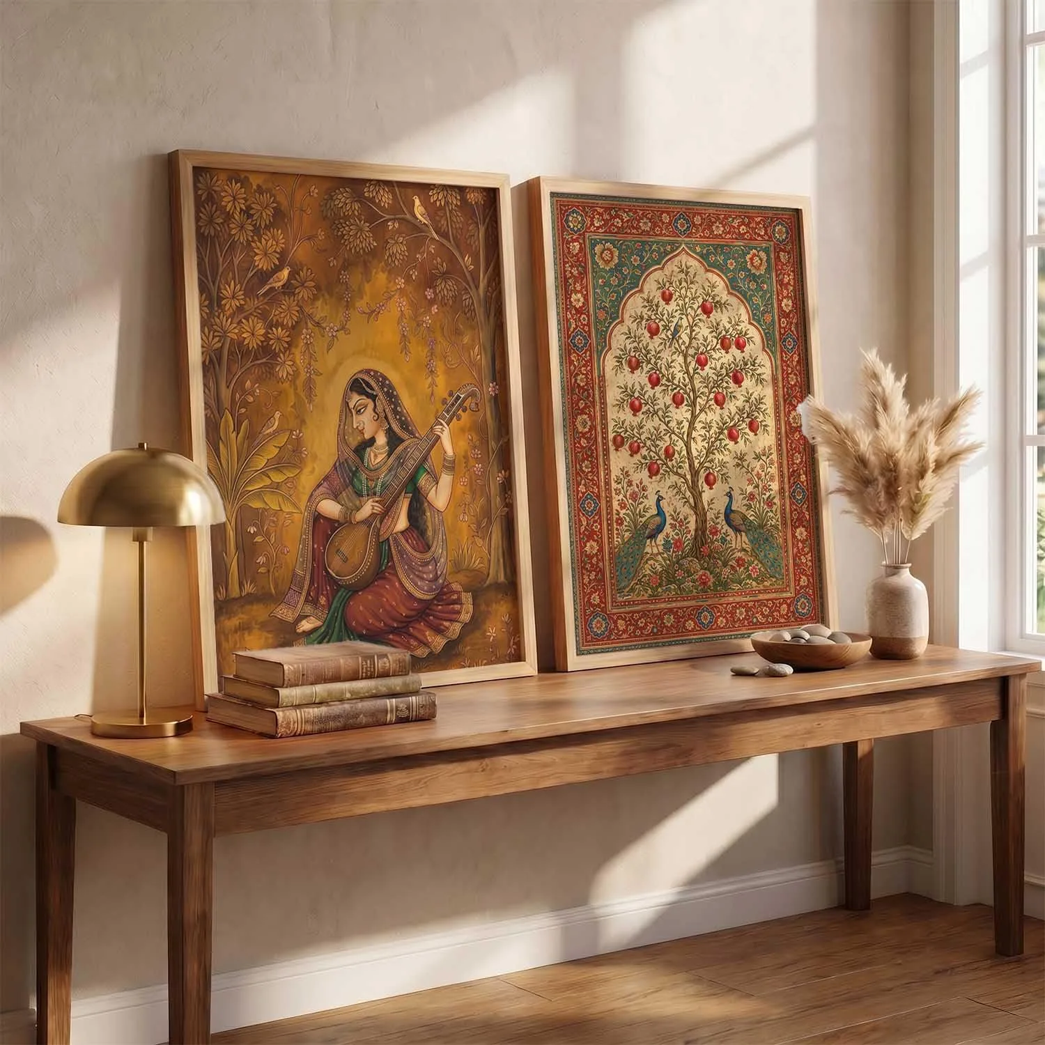 In-Depth Review: best madhubani painting - kotart Madhubani Art Wall Painting Traditional Home Decoration With Frame For Living Room Bed Room Hotel Wa 8 kotart Madhubani Art Wall - view 7