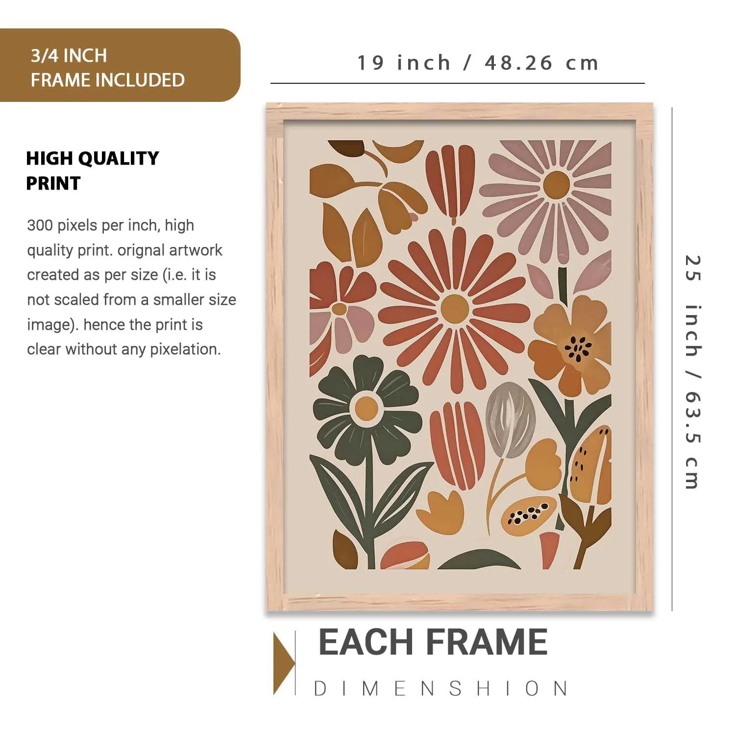 best wall tapestry - kotart Boho Painting Wall Art Home Deco 2 kotart Boho Painting Wall - view 2