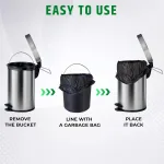 Robustt Dustbin with Pedal - view 7