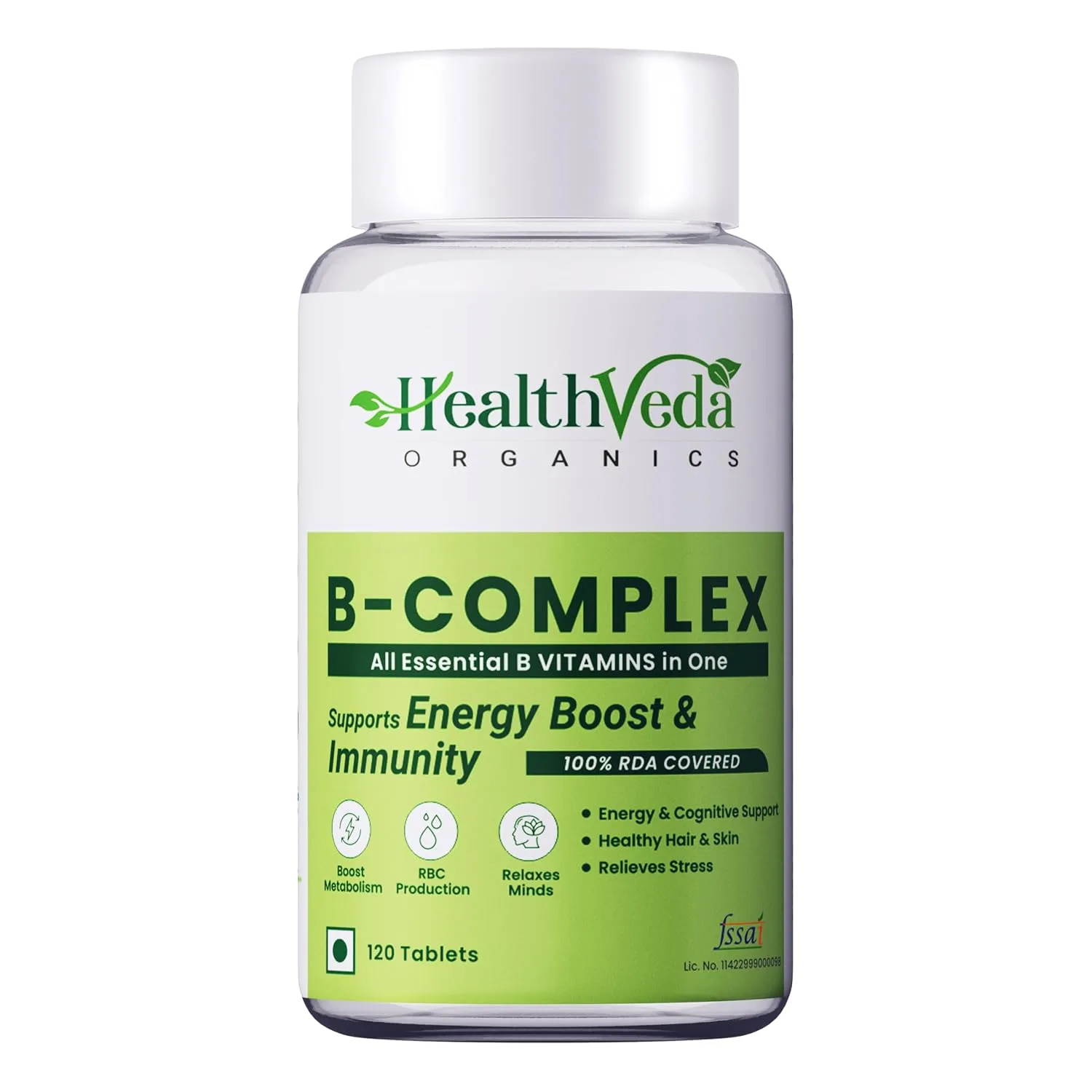 In-Depth Review: best iron tablets women - Health Veda Organics Vitamin B-Complex Supplement – 100% RDA for B Vitamins with B1, B2, B3, B5, B6, 1 best iron tablets women