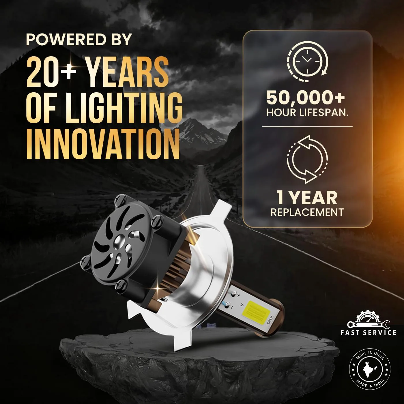 best bike led headlight view 4