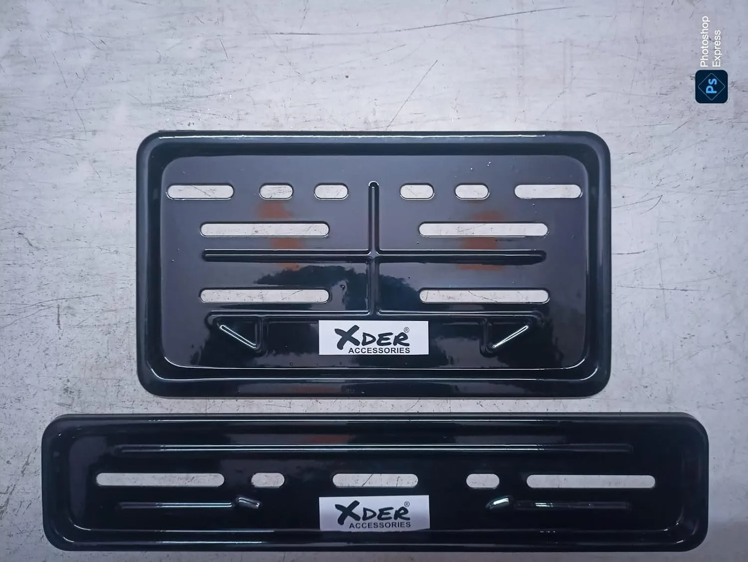 Metal Number Plate Frame - view 2
