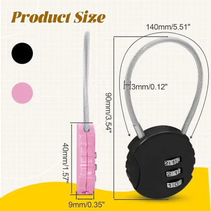 best luggage lock combination