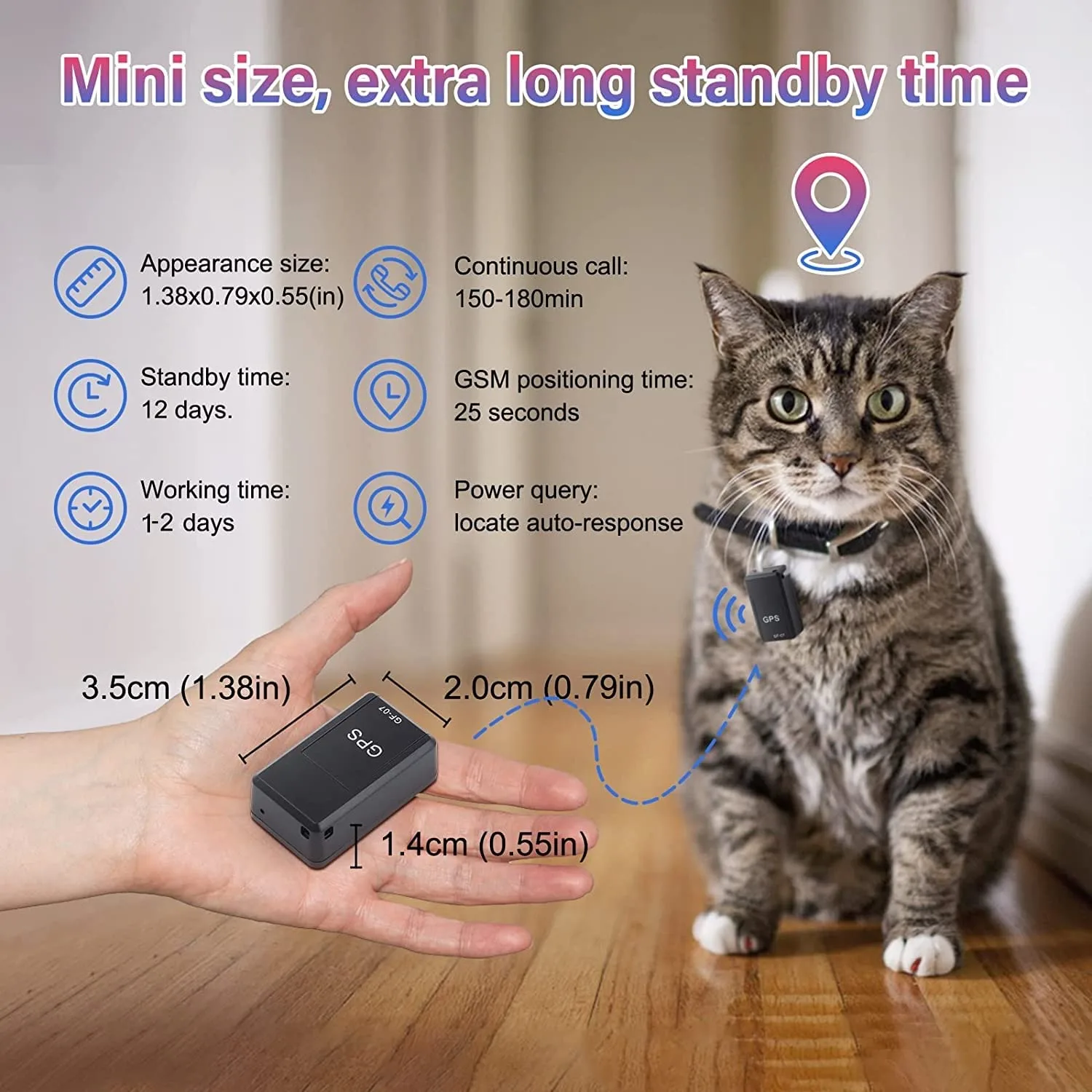 best pet gps tracker - AUSHA® GPS Wireless Tracker, Magneti 4 AUSHA® GPS Wireless Tracke - view 4