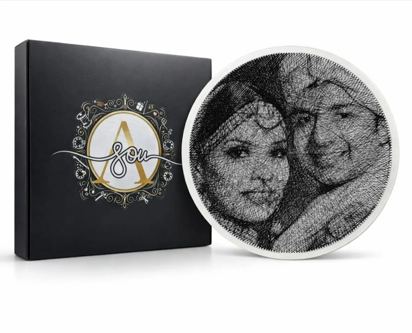 In-Depth Review: best string art kit - String Art Portrait Kit Couple | Personalized Custom Photo Gift | Handmade DIY Wall Art for Anniversary & 2 String Art Portrait Kit Couple | Personalized Custom Photo Gift | Handmade DIY Wall Art for Anniversary & Romantic Gifting | | best string art kit