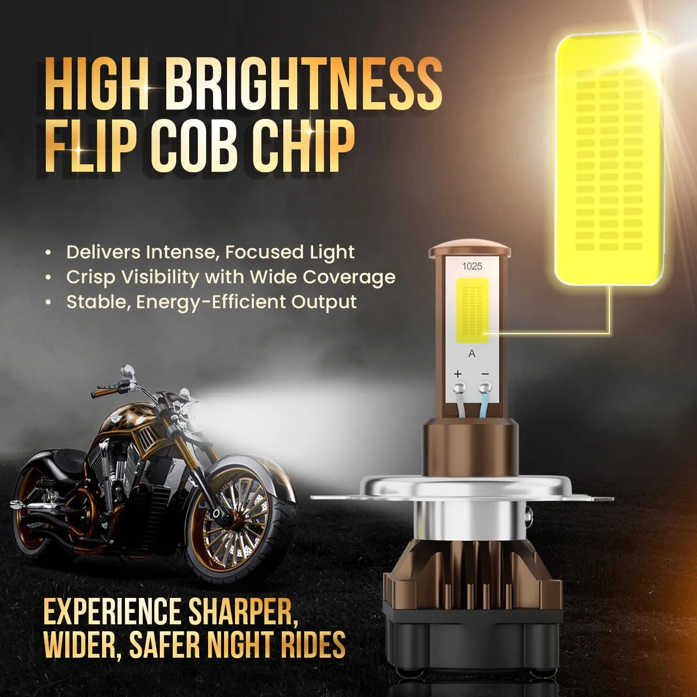 best bike led headlight view 2
