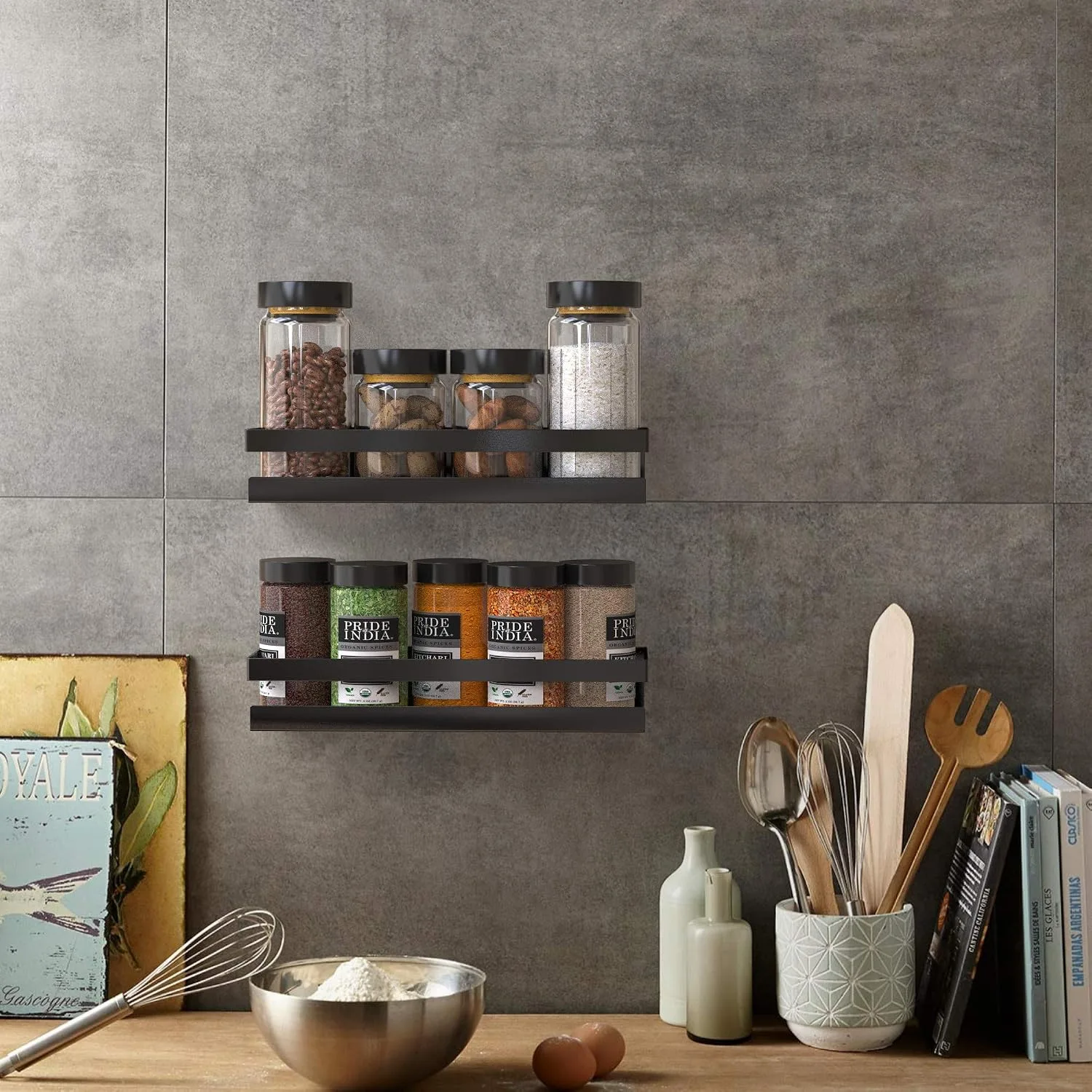 In-Depth Review: best wall shelf floating - Amazon Brand – Umi Metal Multi-Purpose Wall Mount Floating Shelf Wall Mounted Storage Shelf for Kitc 2 best wall shelf floating view 1