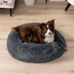 ZEXSAZONE Round Donut Pet Bed - view 2