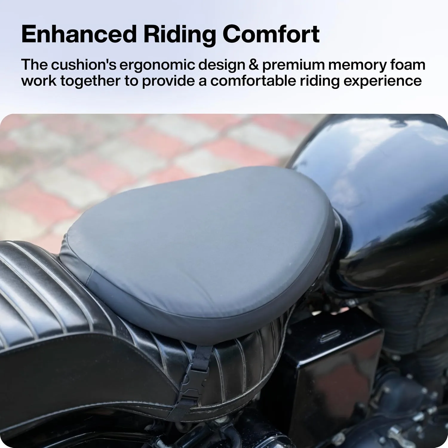 FOVERA Memory Foam Motorcy - view 7
