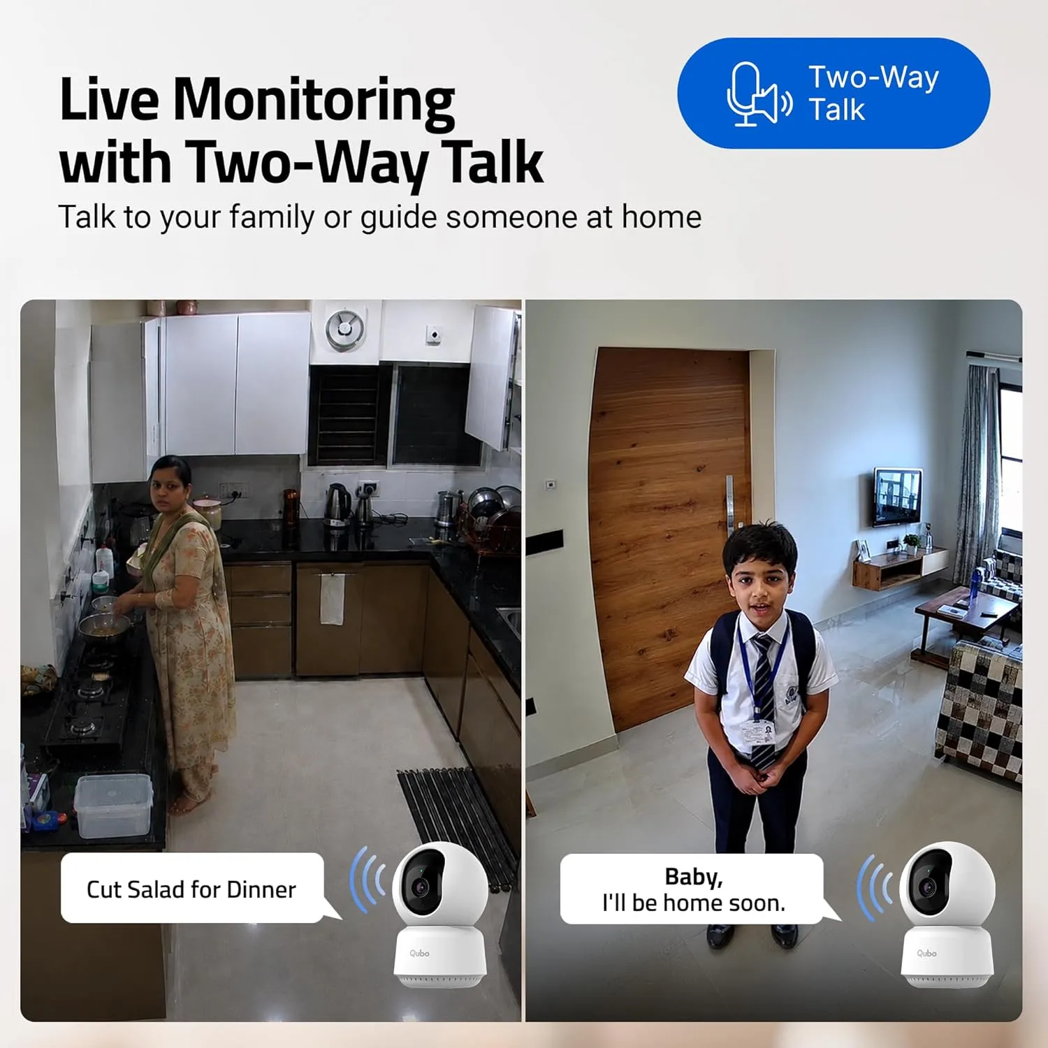 Qubo Smart Cam 360° 3MP - view 11