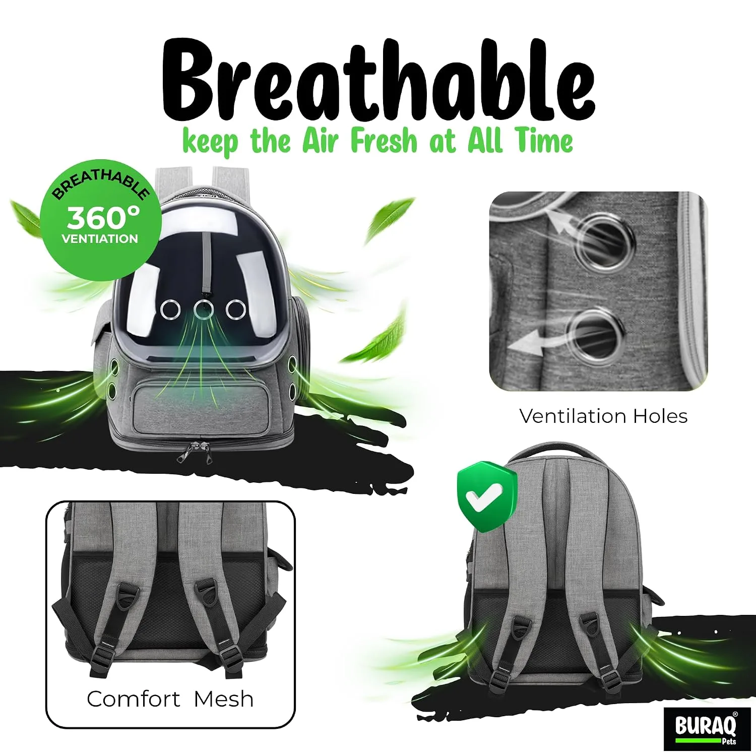 In-Depth Review: best cat carrier backpack - Buraq XL Astronaut Bubble Cat Backpack Carrier for Travel & Outdoor Use | | best cat carrier backpac 3 Buraq XL Astronaut Bubble - view 2