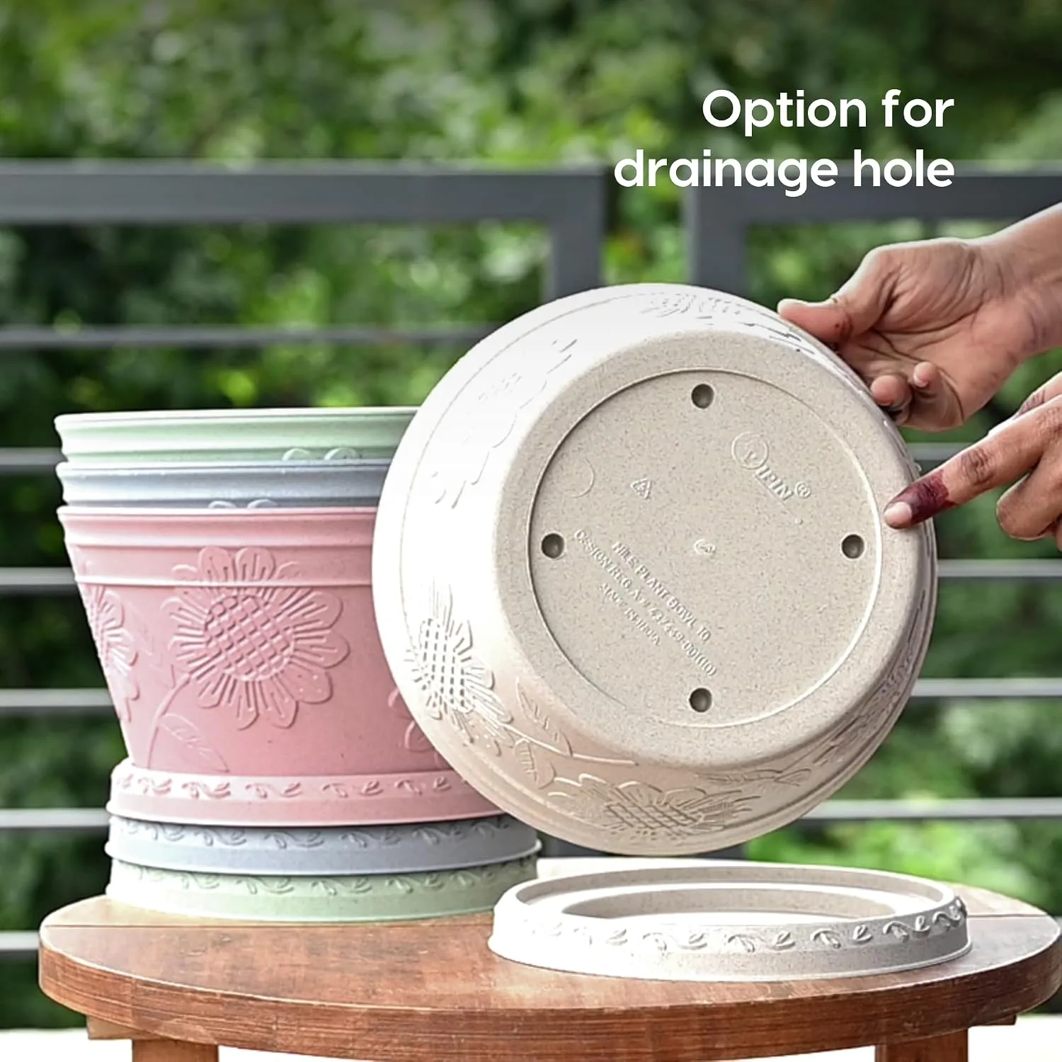 best planter pots decorative - Eha Earth Friendly Nile Plant 6 Eha Earth Friendly Nile - view 6
