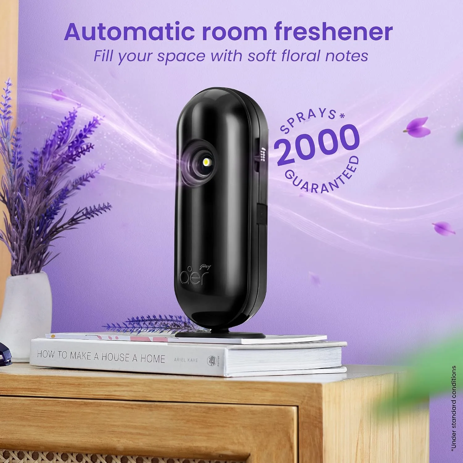 In-Depth Review: best room freshener spray - Godrej aer Matic Kit (Machine + 1 Refill) – Automatic Room Fresheners with Flexi Control Spray | La 4 Godrej aer Matic Kit (Mach - view 3
