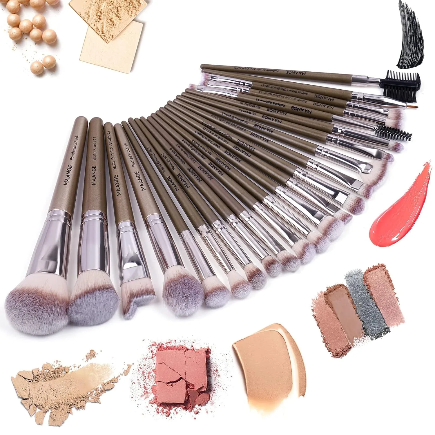 MAANGE Makeup Brush Set 23 - view 6
