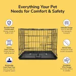 PETJOY Foldable Metal Dog - view 3