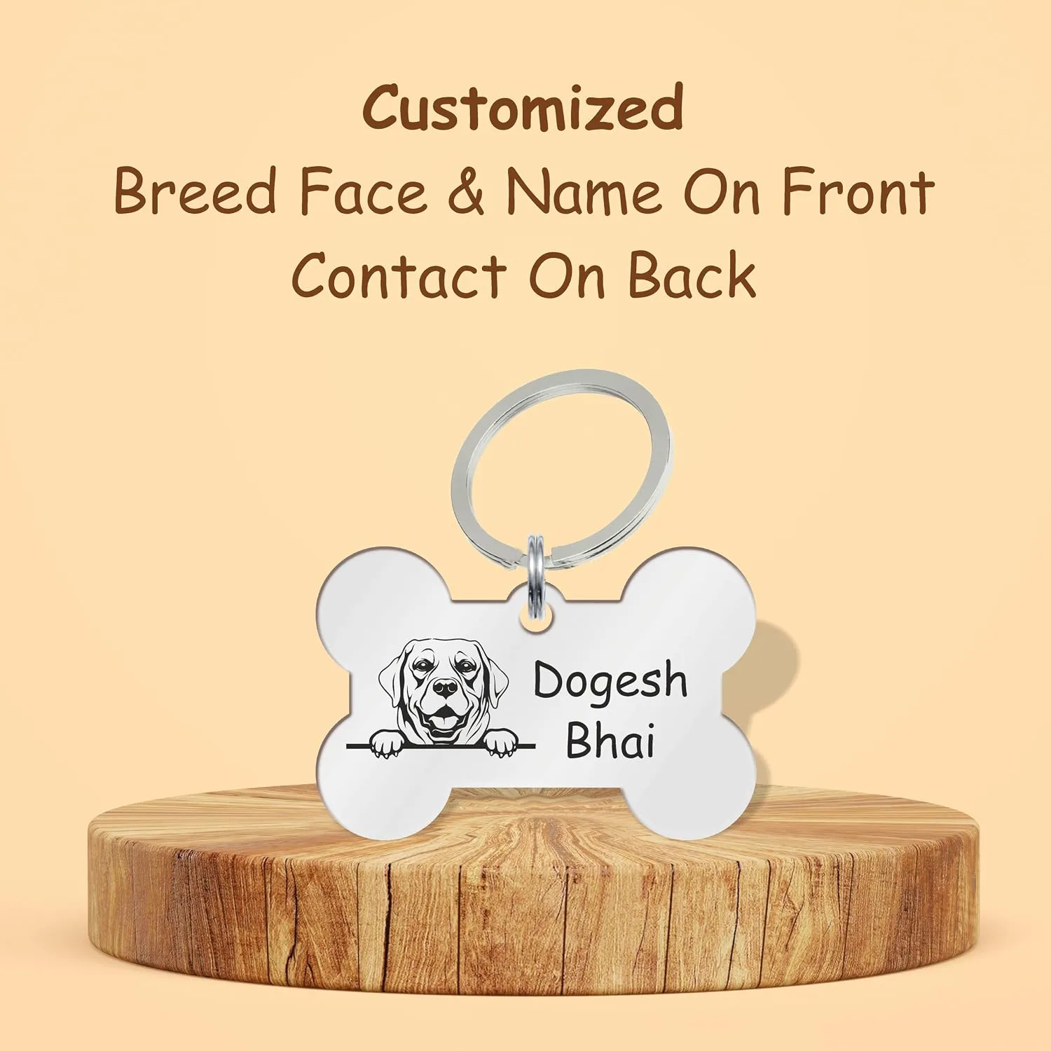 In-Depth Review: best dog id tag - best dog id tag – Customized Dog ID Tags Personalize Black L 5 Customized Dog ID Tags Persona - view 4