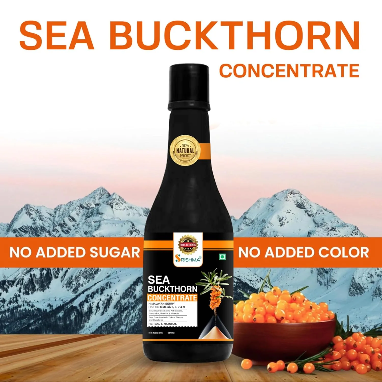 Himalayan Sea Buckthorn 500ml - view 3