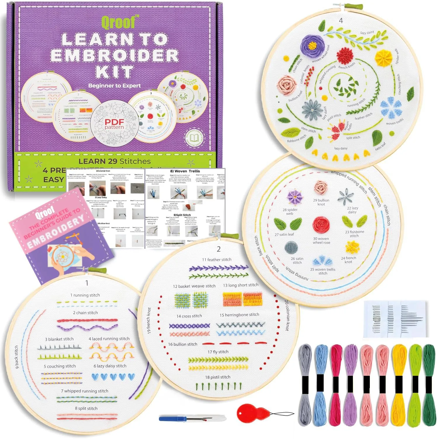 best embroidery kit beginners