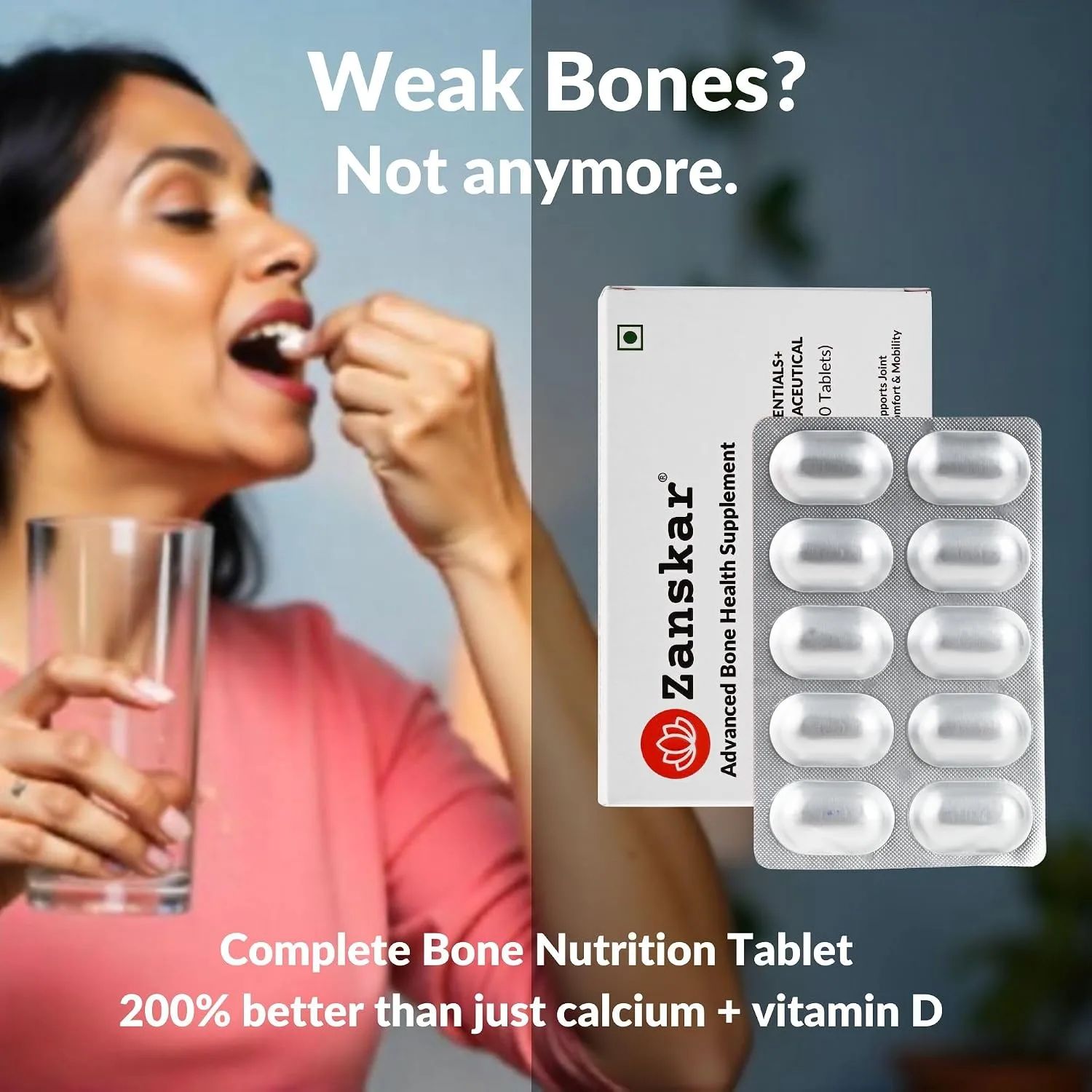 best calcium tablets women - Zanskar Advanced Bone Health Ta 5 Zanskar Advanced Bone Healt - view 5