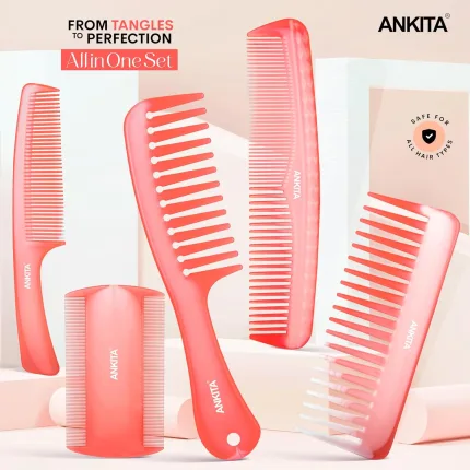 Ankita Hair Comb Set of 5| - view 2