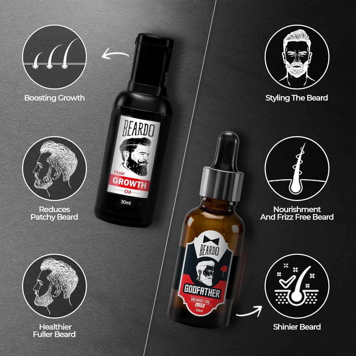 In-Depth Review: best beard oil india - Beardo Beard & Hair Growth Oil, 30ml | Natural Hair Oil for Thicker & Longer Beard | Uneven, Patchy 7 best beard oil india view 5