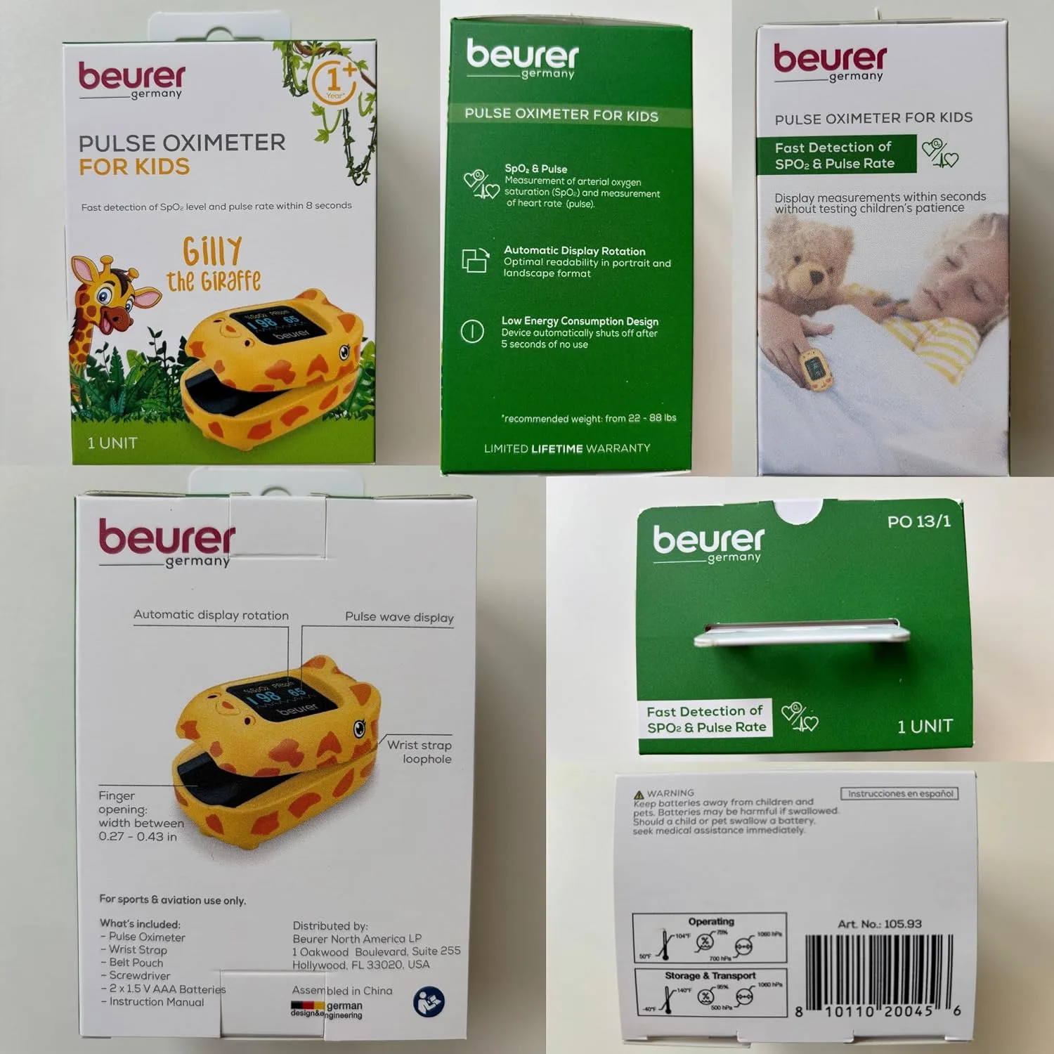 best pulse oximeter - Beurer German Engineering P0 13 Kid's 9 Beurer German Engineering - view 9