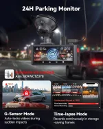 REDTIGER F7NA 4K Dual Dash C - view 8