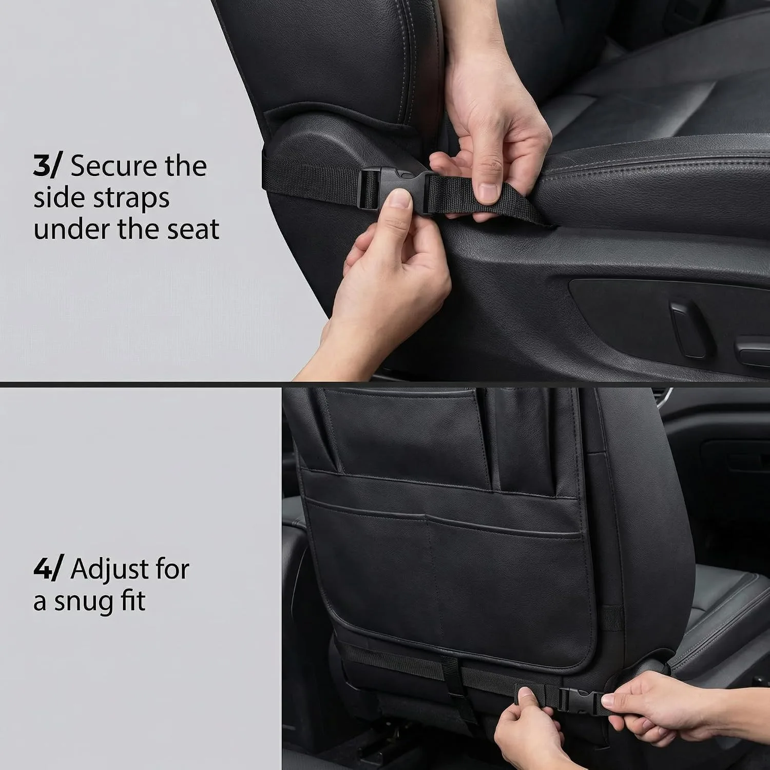 In-Depth Review: best car back seat organizer - ONE PIX Backseat Car Organizer Mats Back Seat Organizers and Storage Bag with Touch Screen Tablet Hold 10 ONE PIX Backseat Car Or - view 9