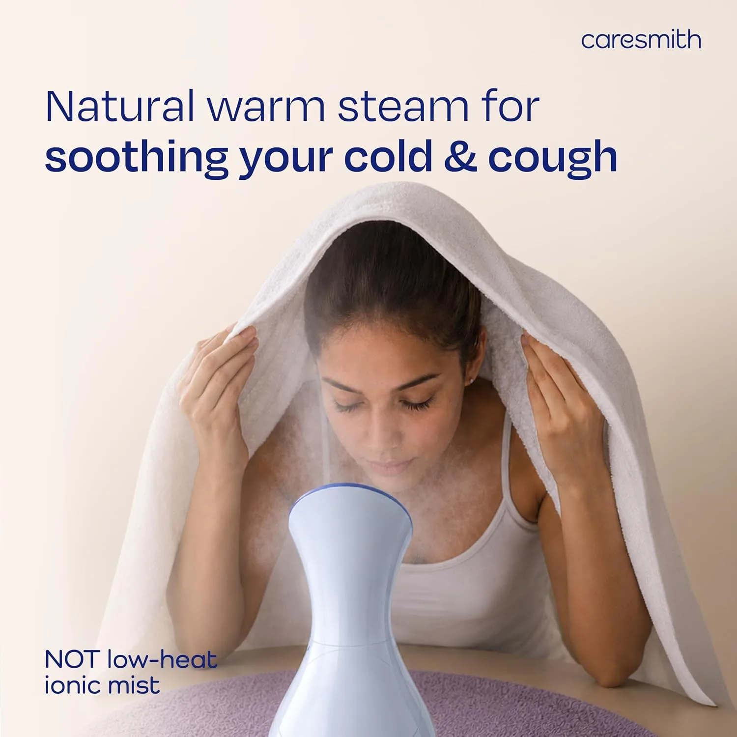In-Depth Review: best face steamer machine - CARESMITH 2 In 1 Face Steamer + Steamer For Cold & Cough | 16 Mins Of Natural Steam With 170Ml Large 6 CARESMITH 2 In 1 Face Steamer - view 5