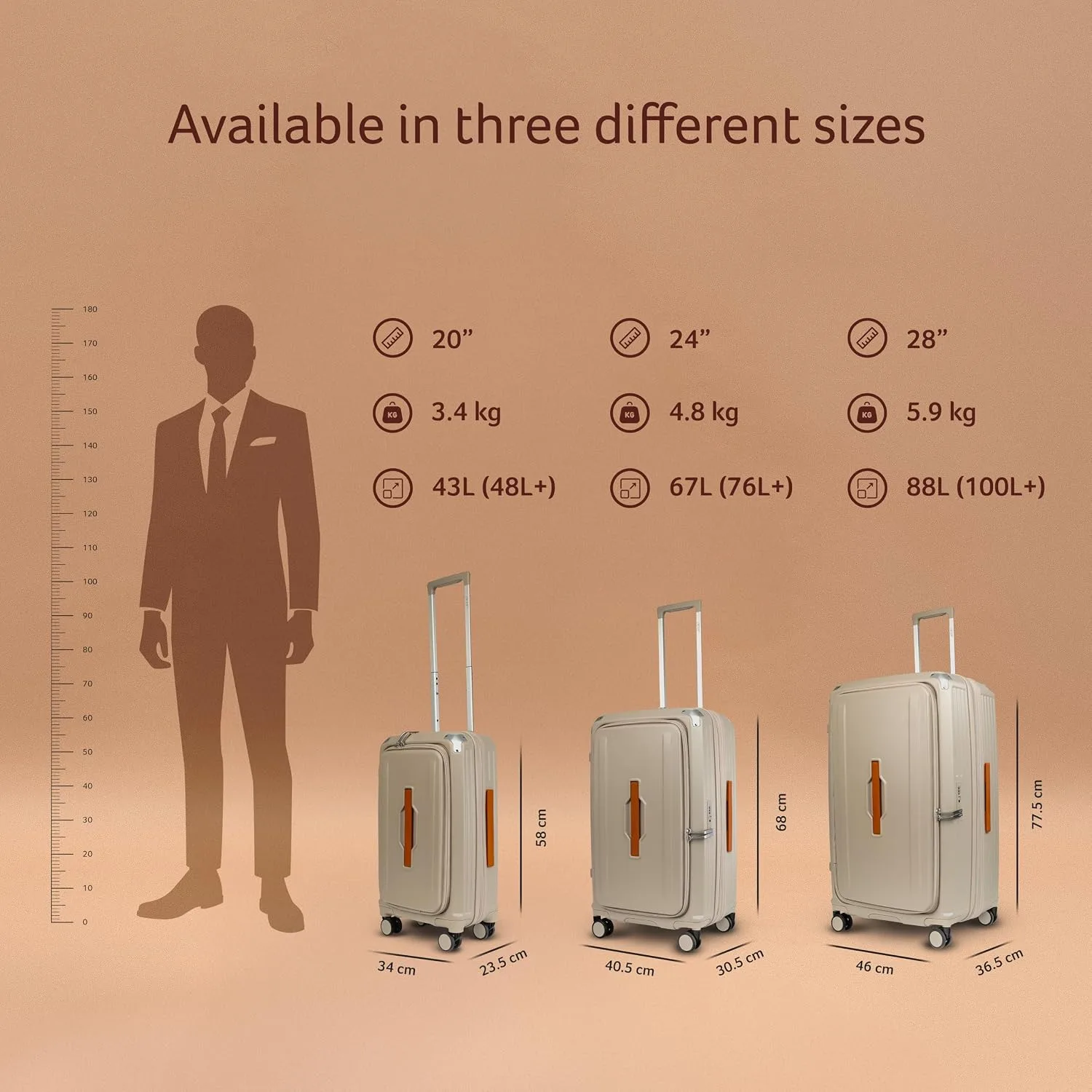 Acer Brisbane Suitcase, - view 11