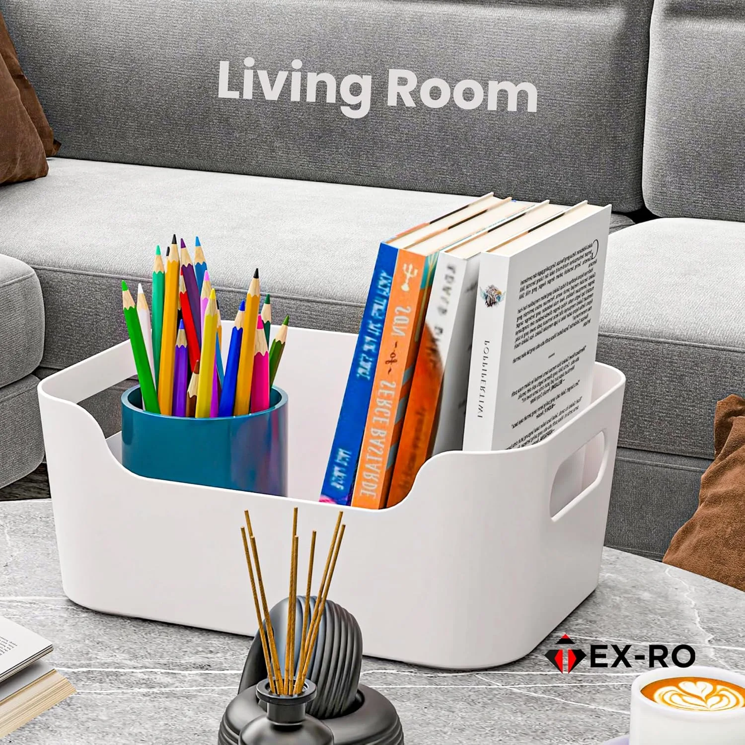 best storage boxes home - TEX-RO Storage Box and Organiser | 9 TEX-RO Storage Box and Org - view 9