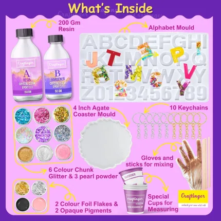Craftinger Pro Resin Alphabet - view 2