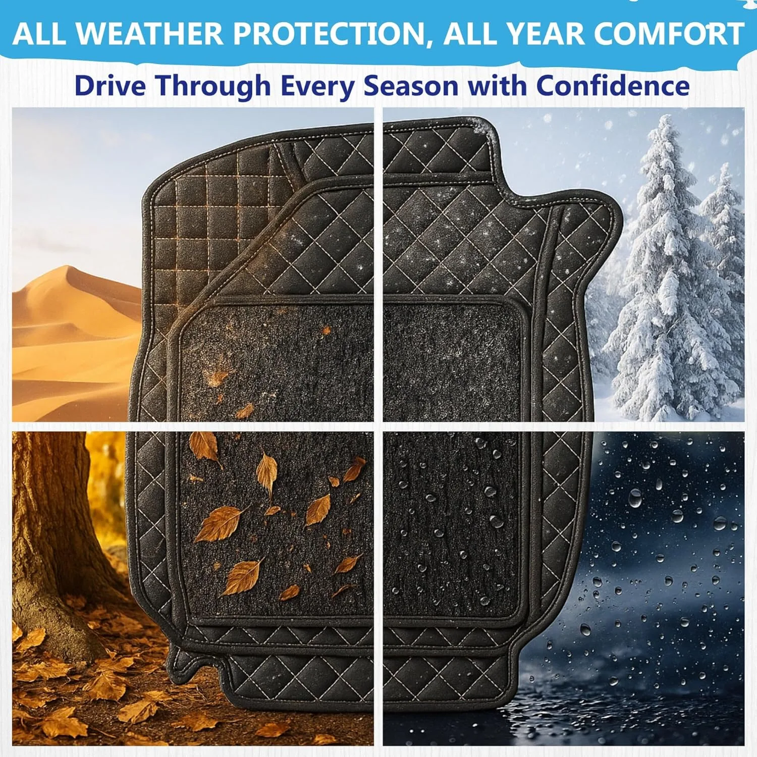 best car foot mats - KINGSWAY Accessories Premium 7D Car Flo 4 KINGSWAY Accessories Premium - view 4