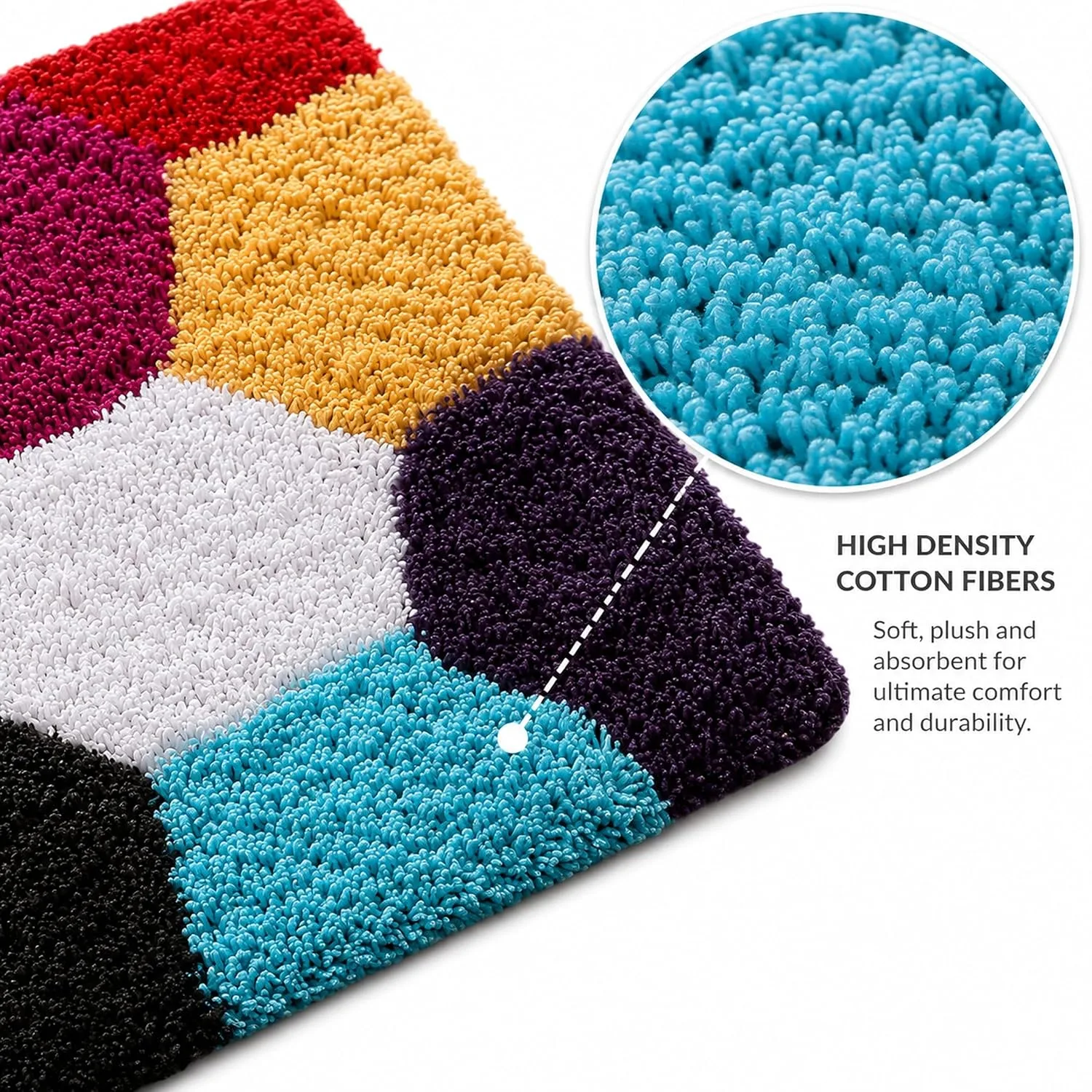 In-Depth Review: best door mat home - AAZEEM Cotton Door Mat (Multicolor, Standard) | | best door mat home 7 AAZEEM Cotton Door Mat (Mu - view 6